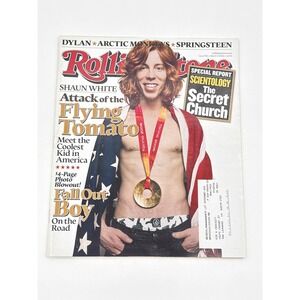 Rolling Stone March 9 2006 Shaun White Fall Out Boy Scientology Issue 995